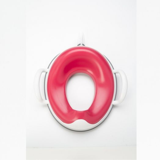 Prince Lionheart Flashbulb Fuchsia Potty Reducer with Handle
