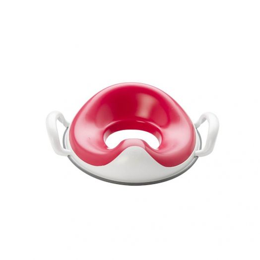 Prince Lionheart Flashbulb Fuchsia Potty Reducer with Handle