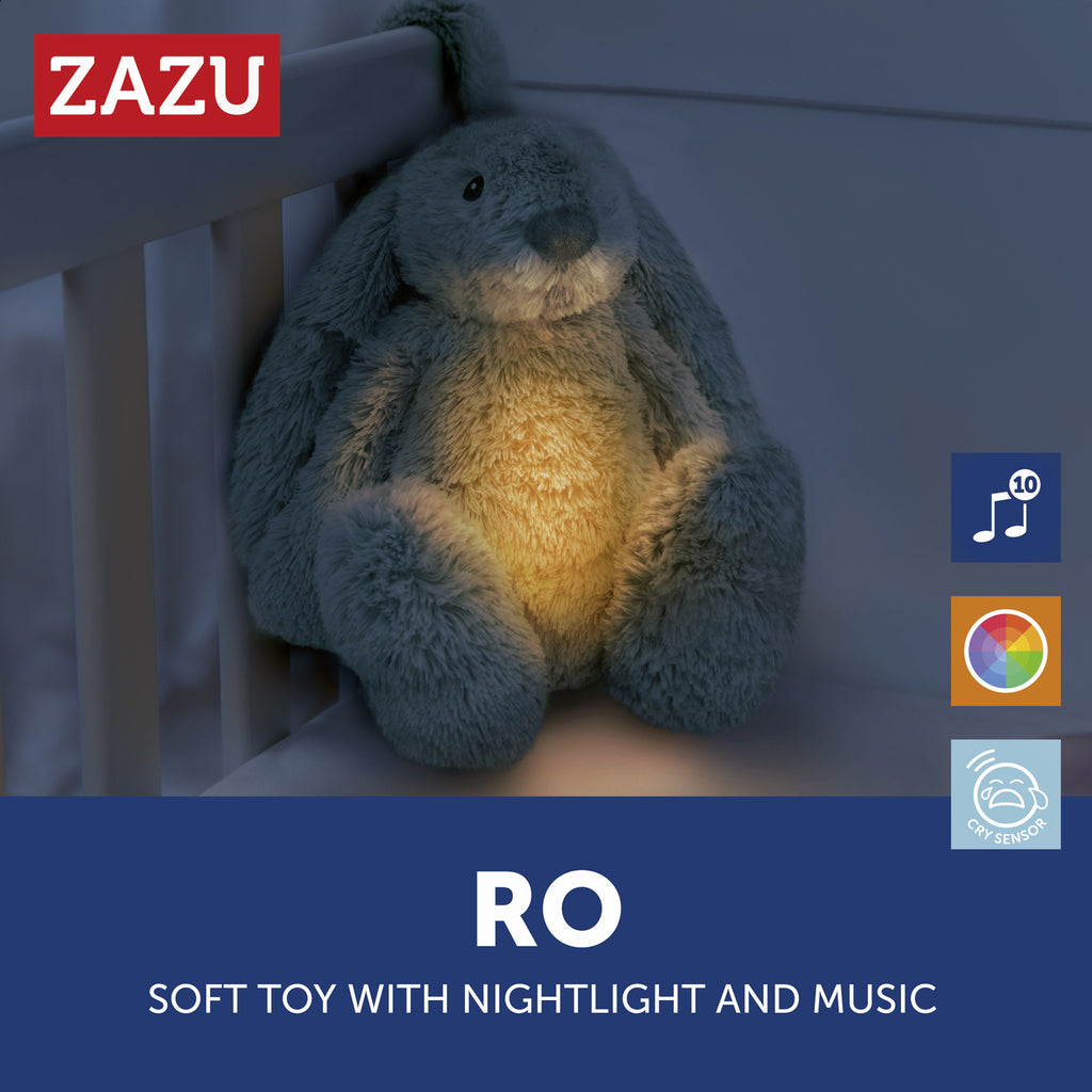 RO Bunny with light and sound device, Green