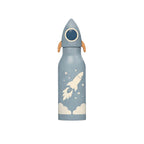 Zazu Kids Sticlă Termos din inox pentru copii 400ml ZAZU Fun Rocket, otel inoxidabil 304, fara BPA