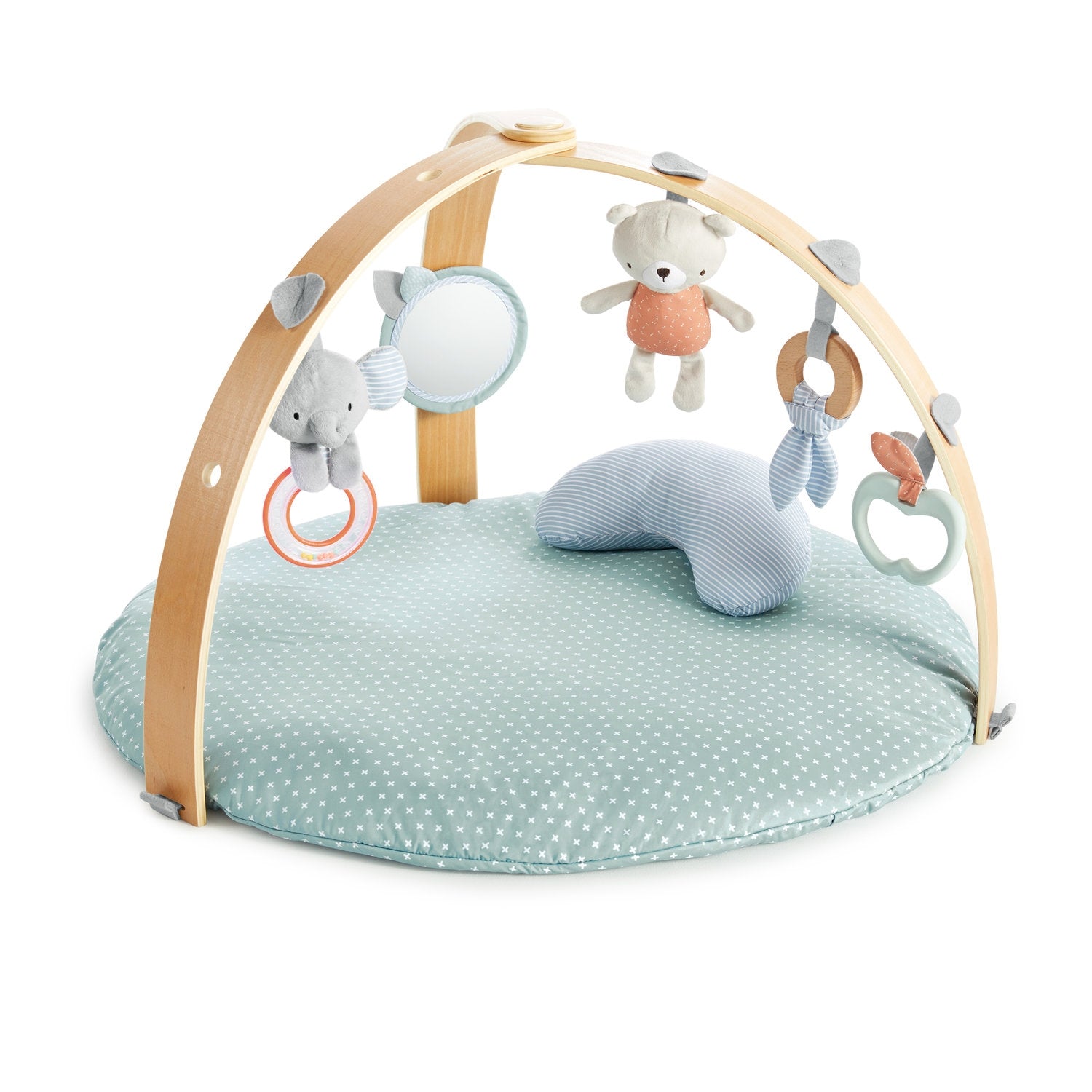 Ingenuity - Salteluta de activitati cu doua fete Cozy Spot