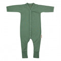 Salopeta de Corp cu Maneca Lunga, din Bambus Aspen Green 62-68