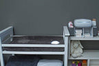 Prince Lionheart Changing Mat with Integrated Light and Grey Waterproof Cover