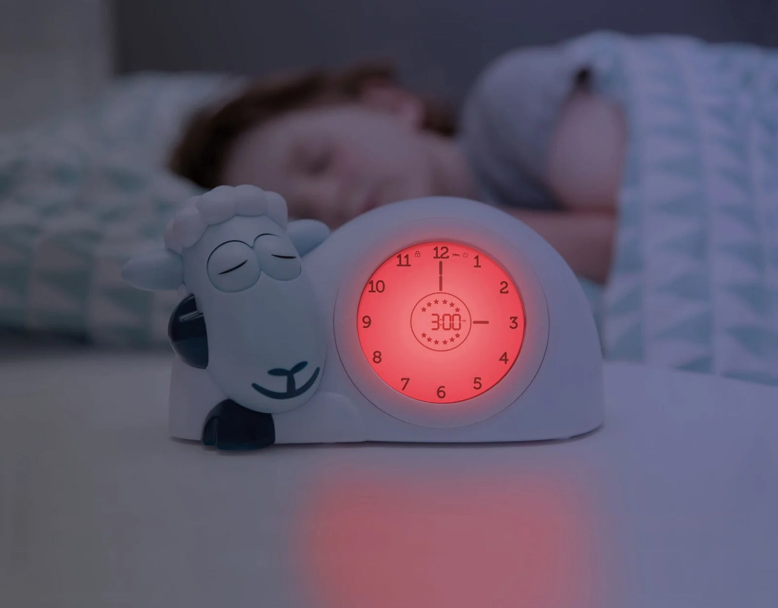 Zazu Kids Dark Green Sleep Trainer Clock