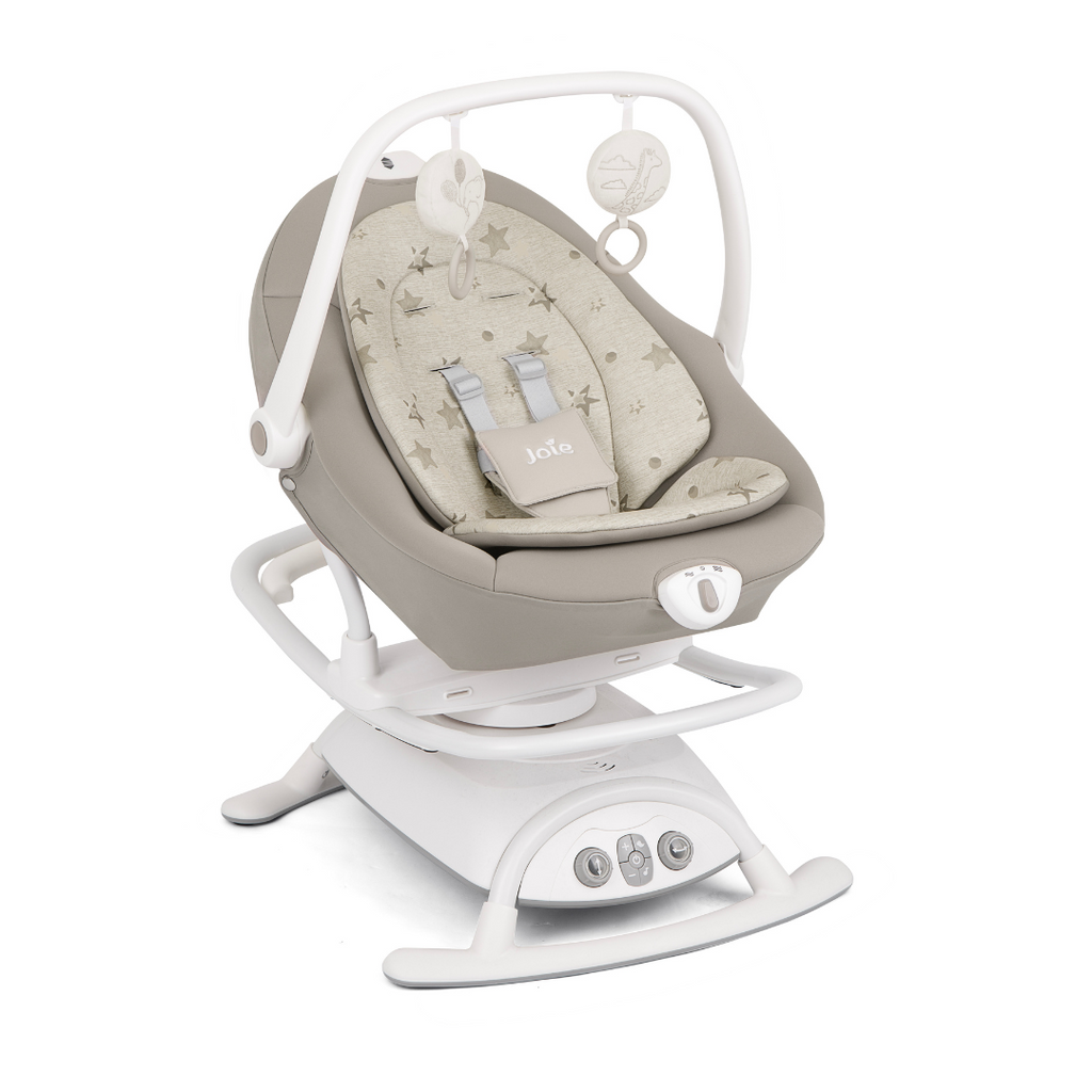 Joie – Leagan si balansoar rotativ Sansa 2 in 1 Cosmo Tan