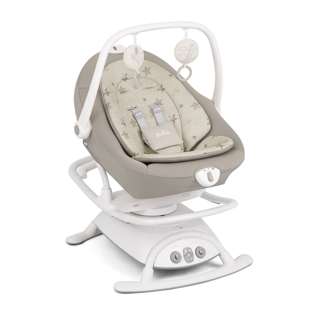 Joie – Leagan si balansoar rotativ Sansa 2 in 1 Cosmo Tan