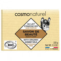 Sapun BIO cu lapte de magarita si unt de shea, fara parfum 100 g COSMO NATUREL