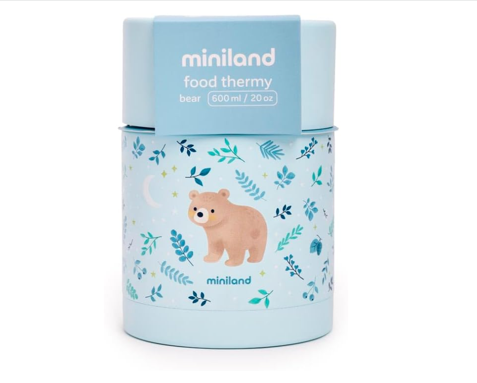 Termos mancare solida Miniland Food Thermy Bear 600 ml