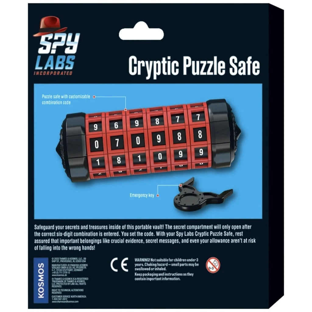 Seif cu Puzzle Cifrat, Thames & Kosmos