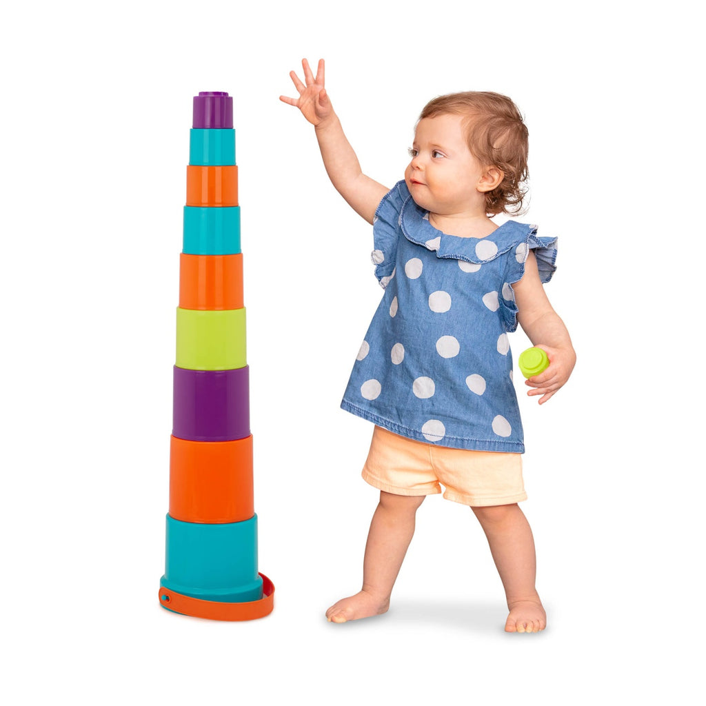 Battat 10-Cup Stacking Cups