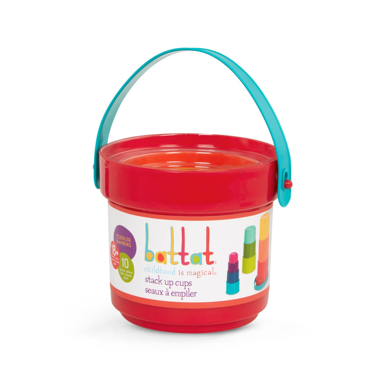Battat 10-Cup Stacking Cups