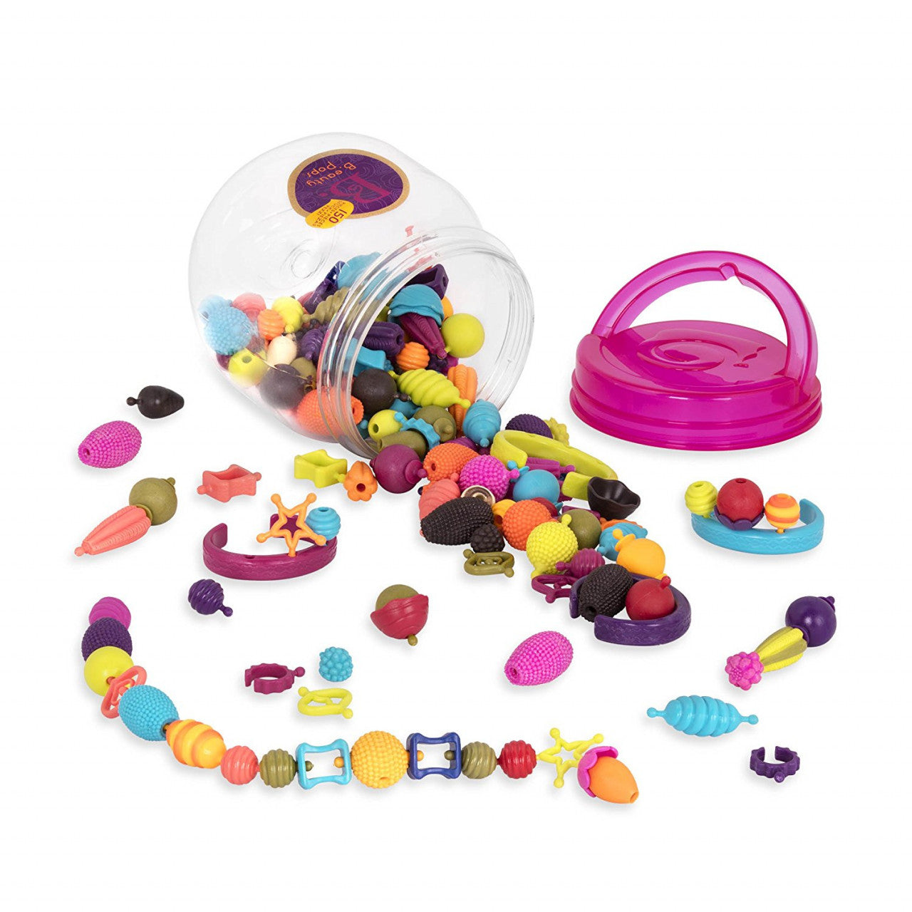 Set of 150 B.Toys Beads
