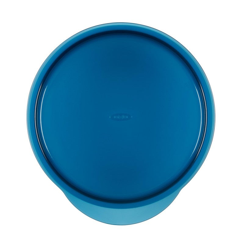 Set of 2 Food Bowls with Lid Navy 200 & 360 ml