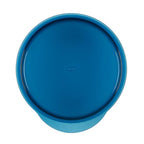 Set of 2 Food Bowls with Lid Navy 200 & 360 ml