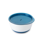 Set of 2 Food Bowls with Lid Navy 200 & 360 ml