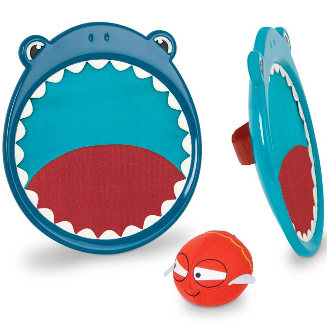 Set of 2 Velcro Shark B.Toys Paddles