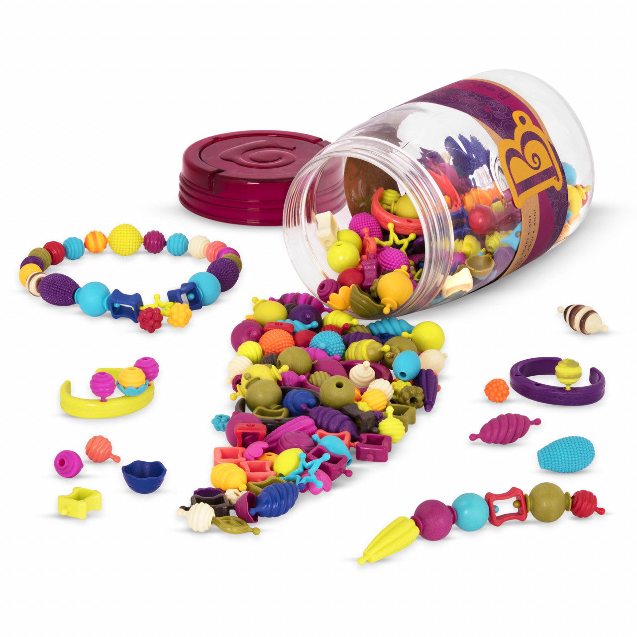 Set of 275 B.Toys Beads