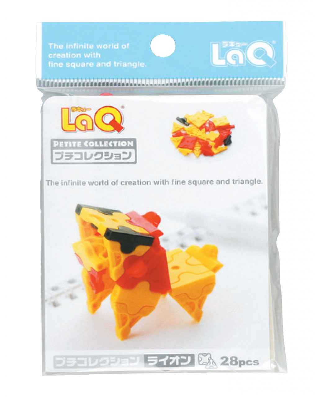 Set 28 piese de construit Leu LaQ
