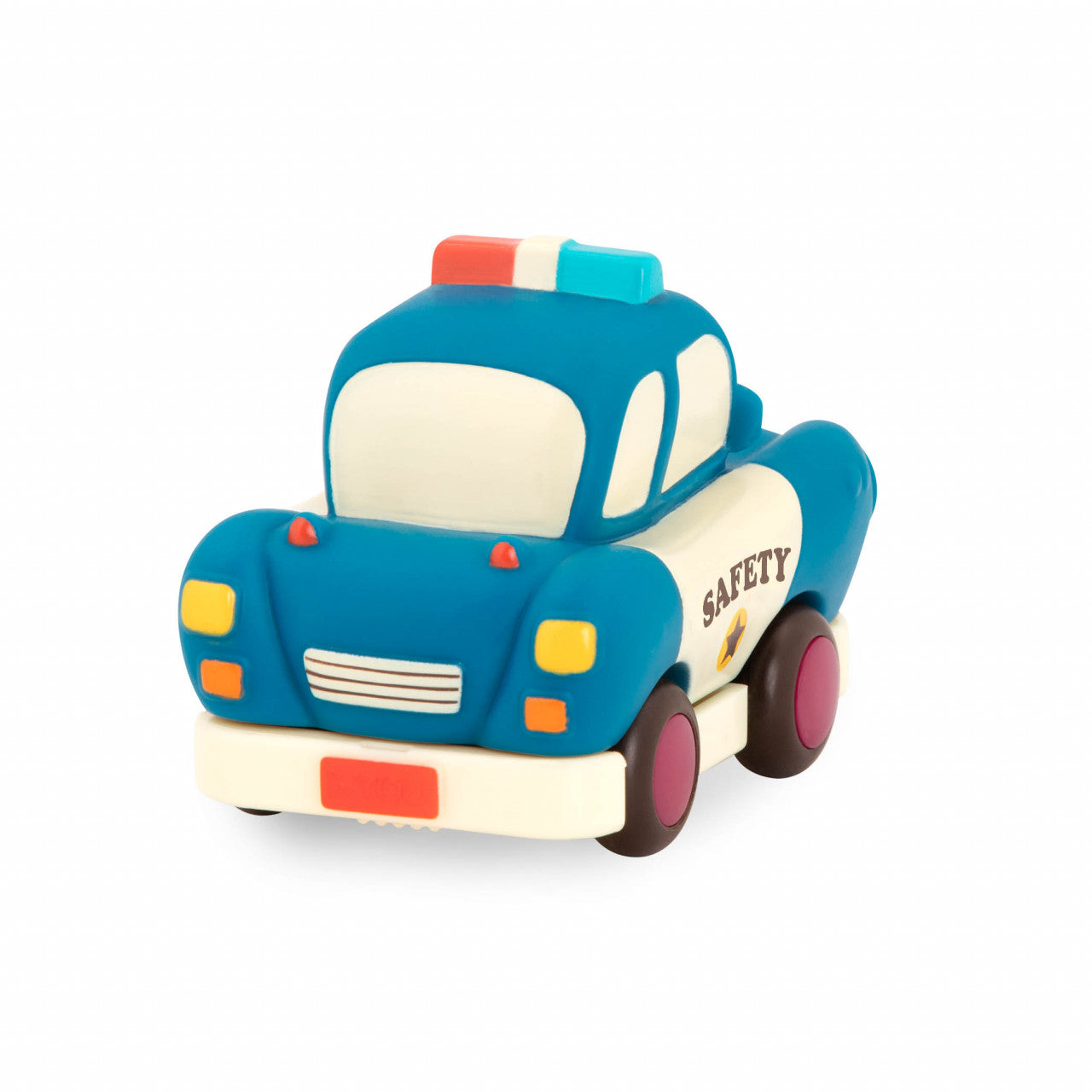 Set 3 mini masinute - politie, jeep si duba retro B.Toys