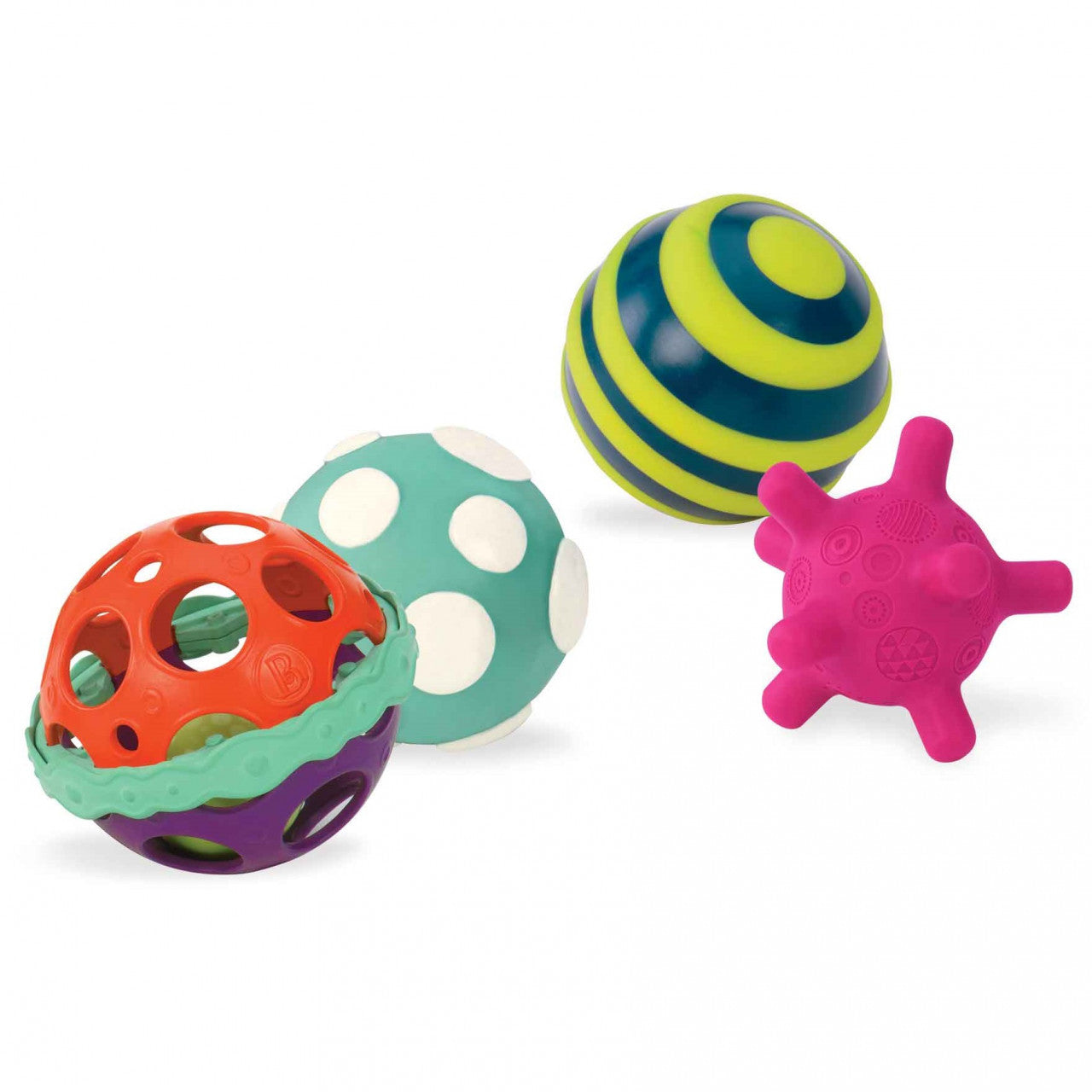 B.Toys Set of 4 Rattles