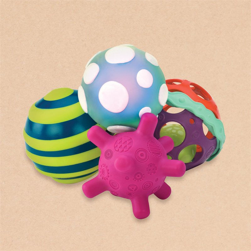 B.Toys Set of 4 Rattles