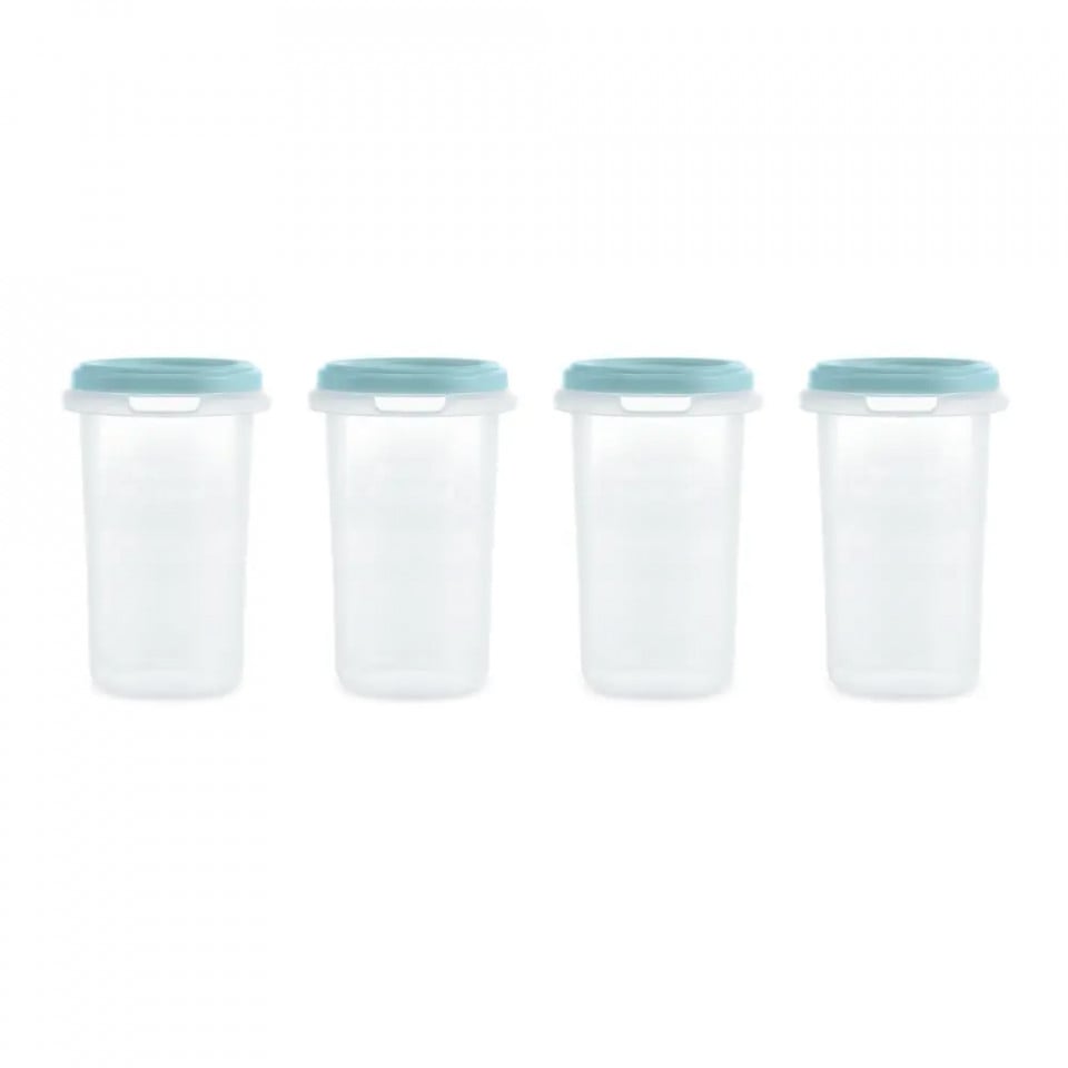 Set 4 recipiente gradate Miniland Terra Ocean 330 ml