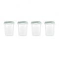 Set 4 recipiente ermetice gradate Miniland Mint 250 ml