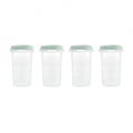 Set 4 recipiente gradate Miniland Mint 330 ml