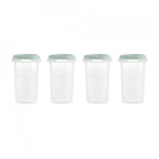 Set 4 recipiente gradate Miniland Mint 330 ml