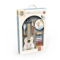 Speedy Monkey Set 5 instrumente muzicale din lemn (L) 3-6 ani certificat FSC pentru micii muzicieni