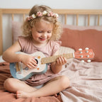 Speedy Monkey Set 5 instrumente muzicale din lemn (L) 3-6 ani certificat FSC pentru micii muzicieni