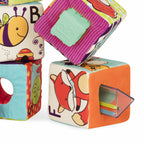 Set of 6 ABC B.Toys Cubes
