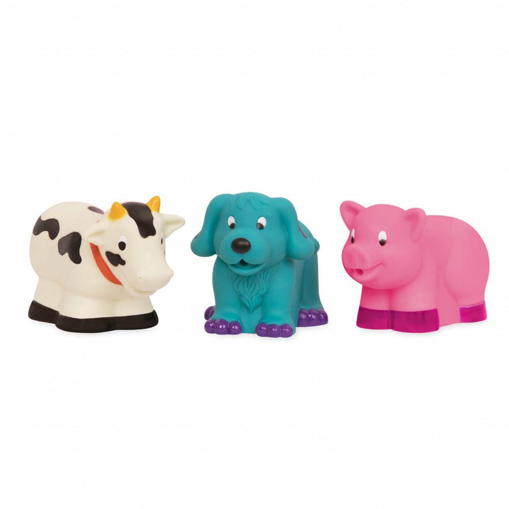 Battat Farm Animal Bath Toy Set of 6