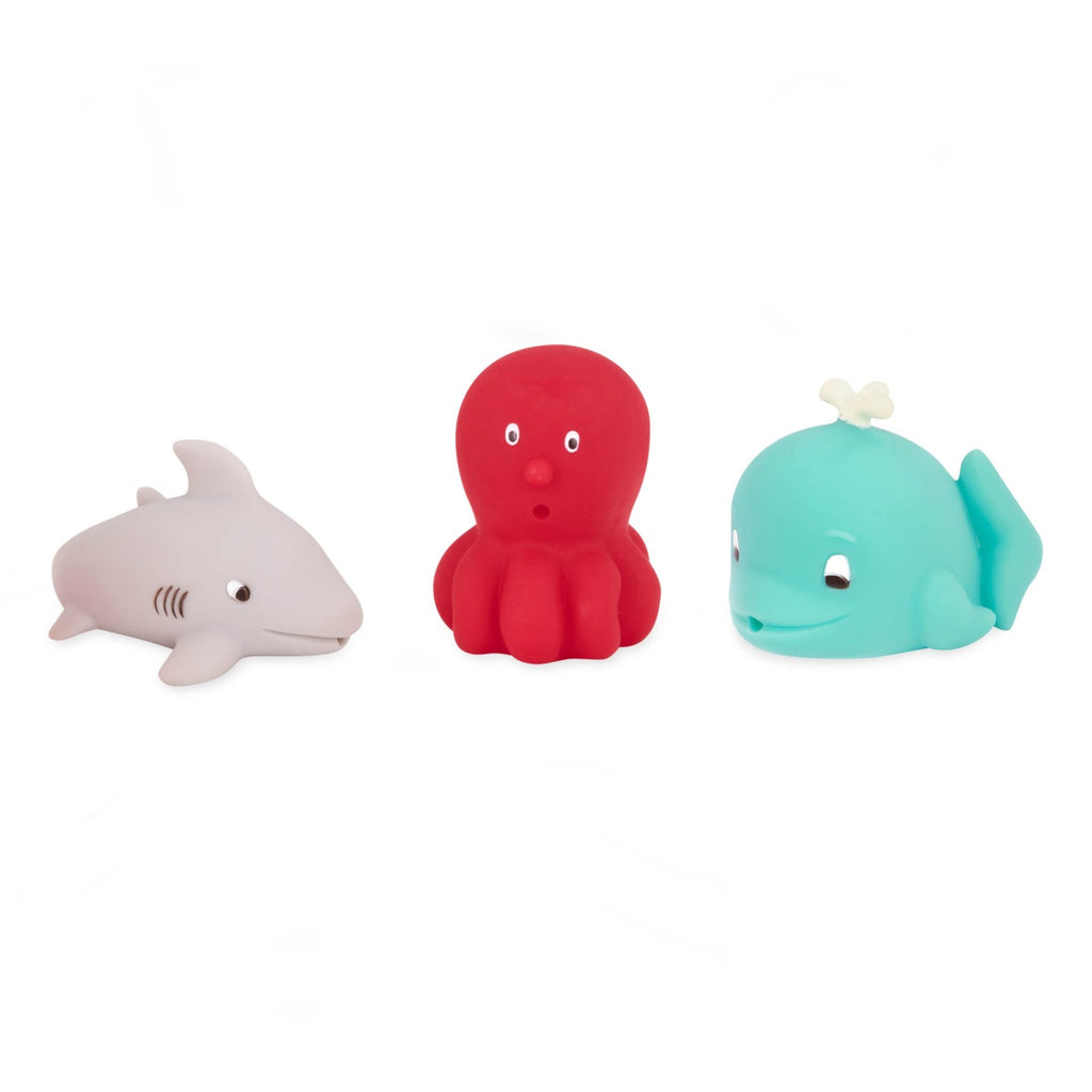 Set 6 jucarii de baie animale marine Battat