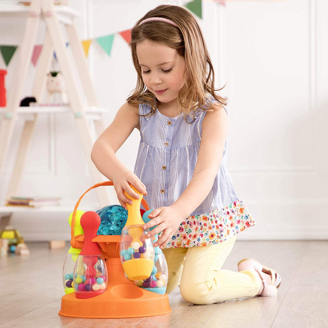 B. Toys Light-Up Bowling Set (6 Pins)