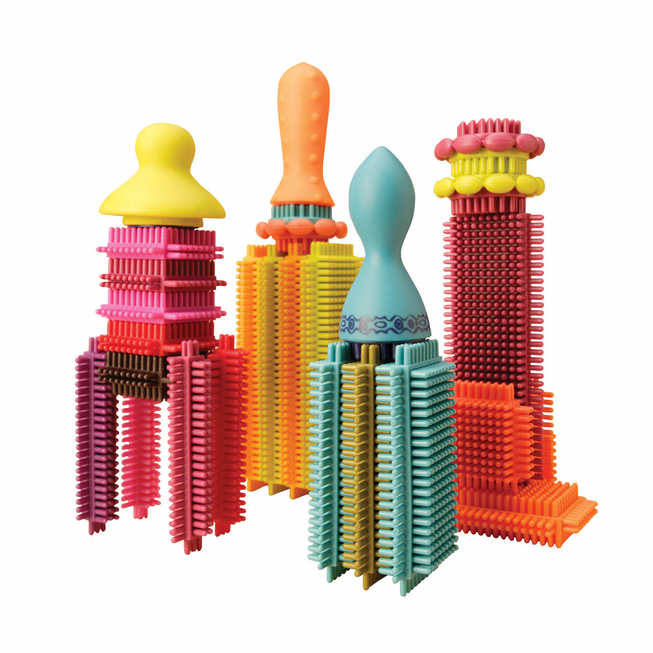 Set 68 de cuburi Stackadoos B.Toys