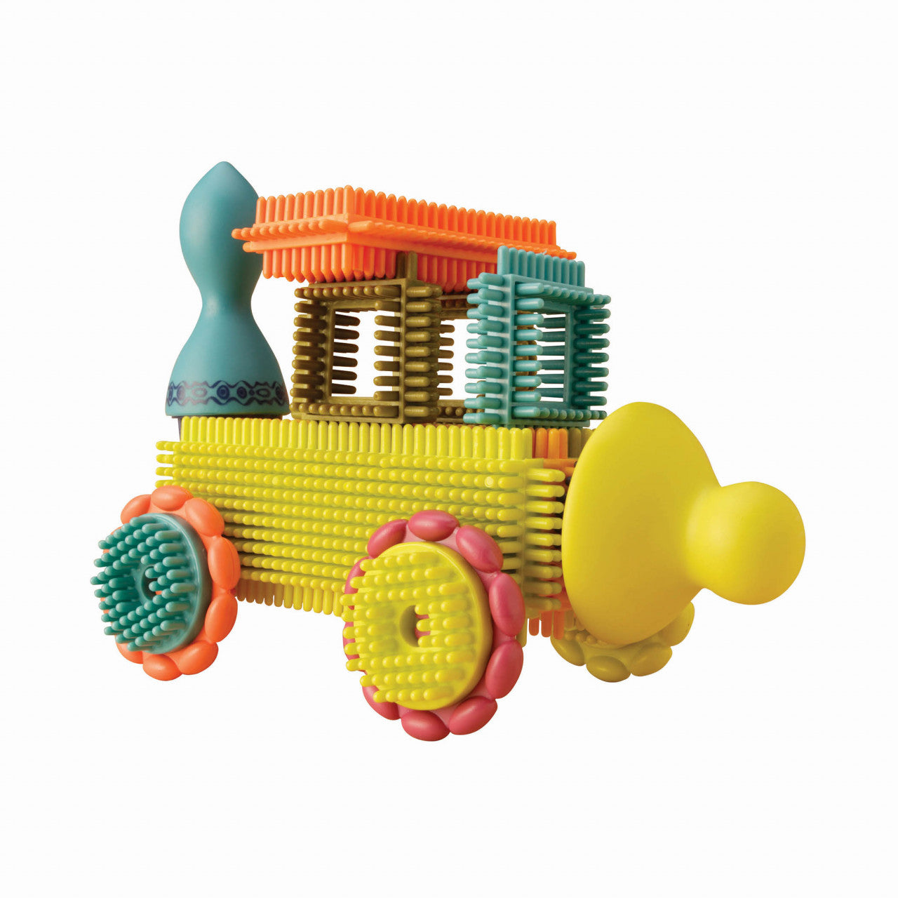 Set 68 de cuburi Stackadoos B.Toys