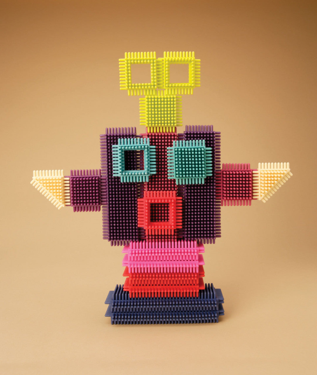 Set 68 de cuburi Stackadoos B.Toys
