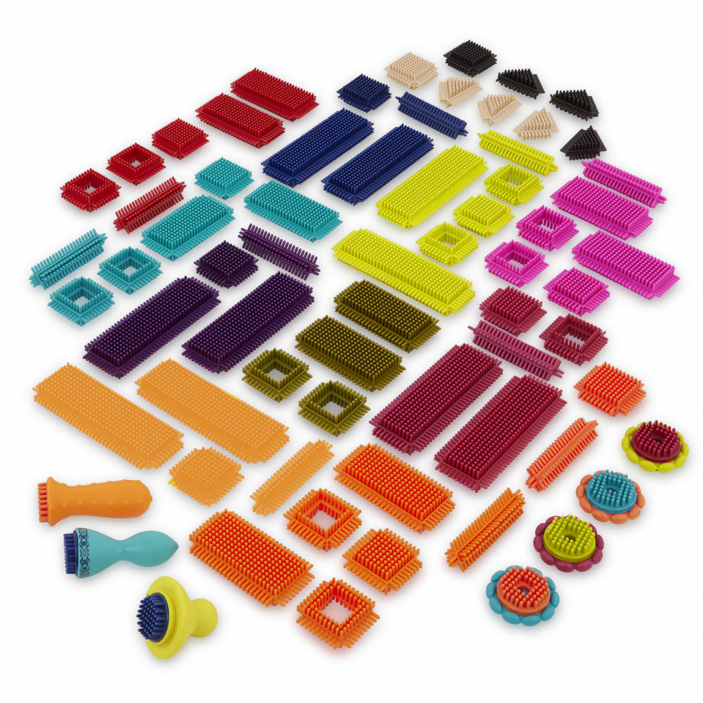 Set 68 de cuburi Stackadoos B.Toys