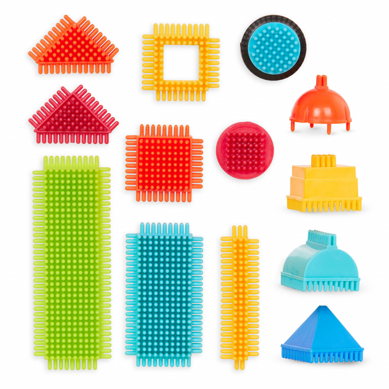 Set 80 cuburi de construit albastru Battat