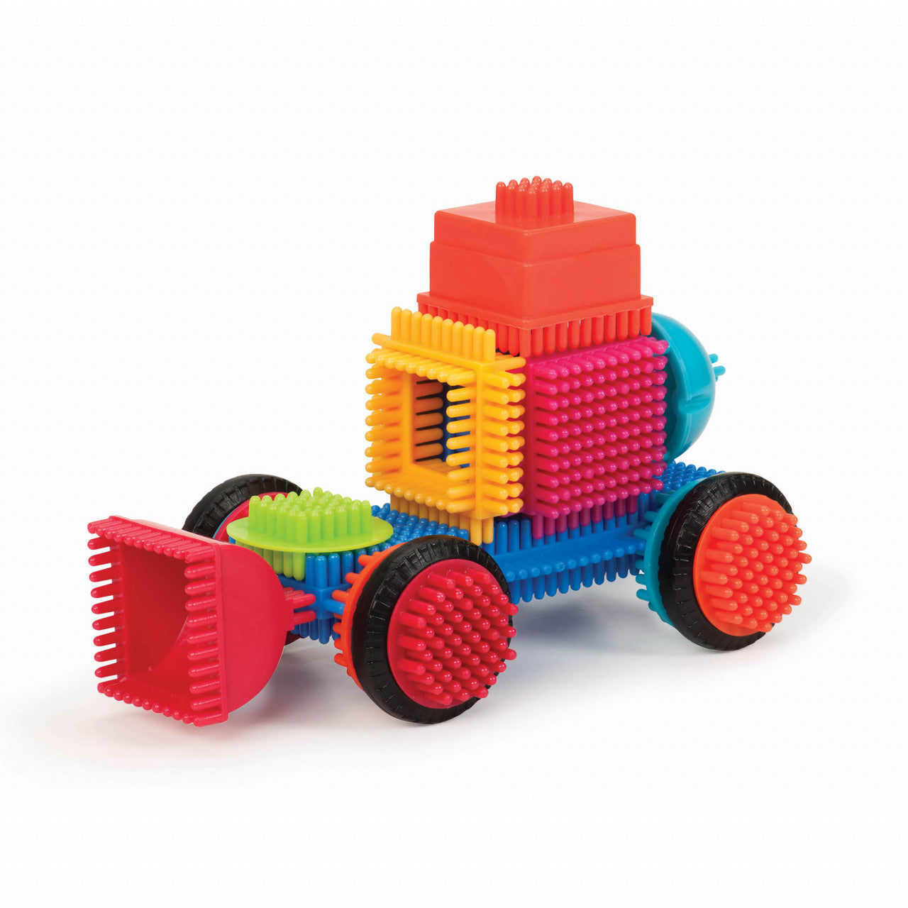 Set 80 cuburi de construit verde Battat