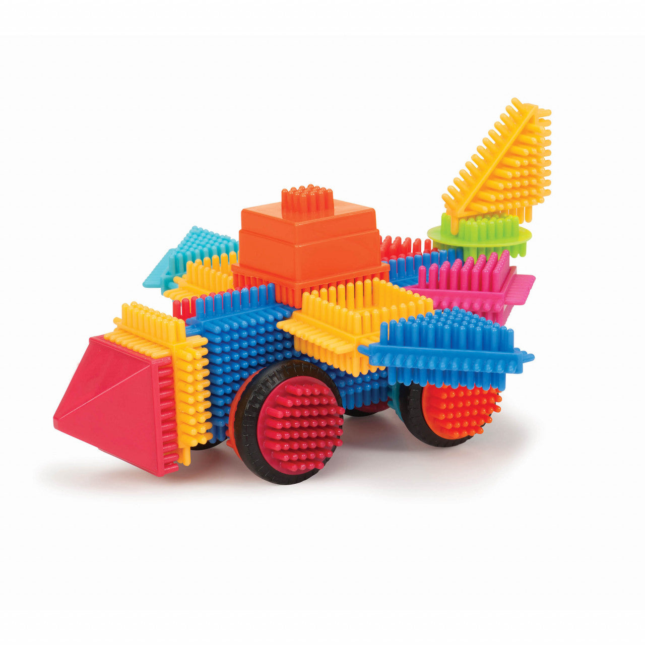 Set 80 cuburi de construit verde Battat