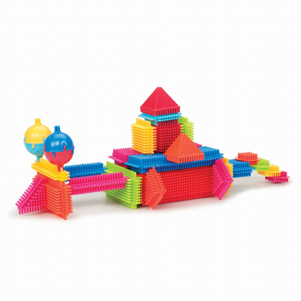 Set 80 cuburi de construit verde Battat