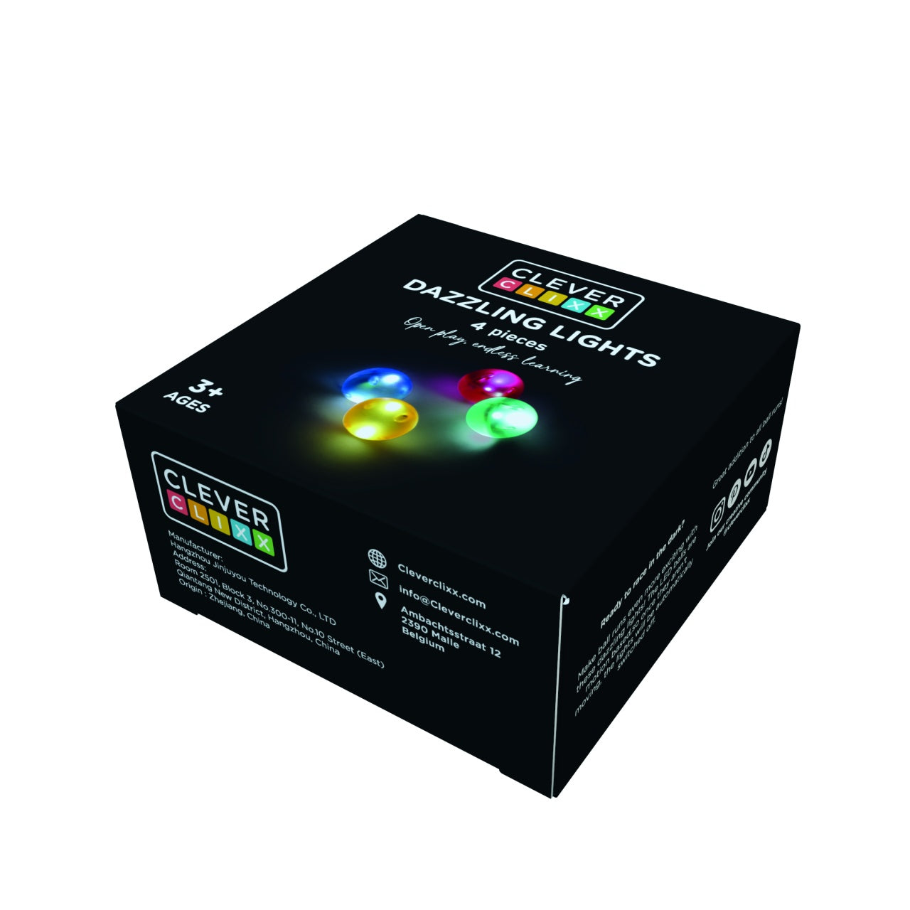 Set Bile Luminoase, Dazzling Lights 4 piese, Cleverclixx