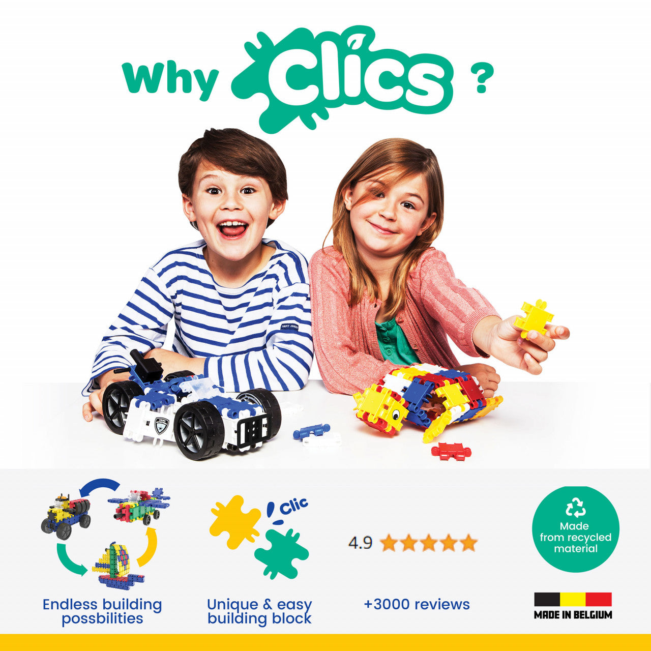 Set Clics de construit 15 in 1