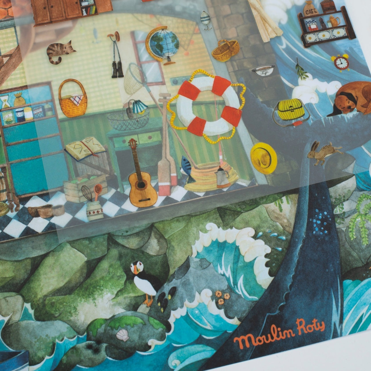 Set creativ de transfer Farul, Moulin Roty