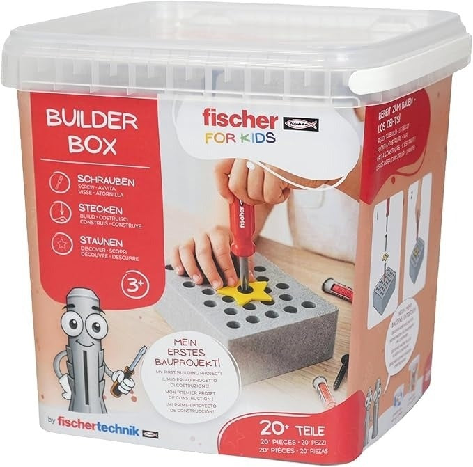 Set de constructie si bricolaj Builder-Box, Fischertechnik