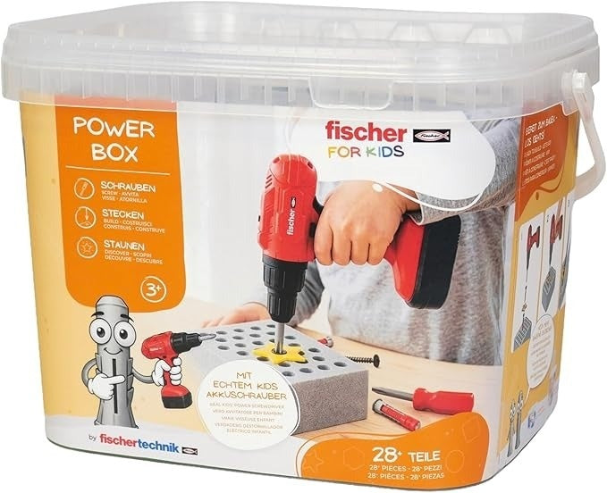 Set de constructie si bricolaj Power-Box, Fischertechnik