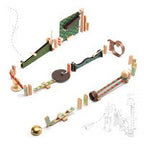 Set de constructie trasee Zig & Go Big Boom 48 piese, Djeco