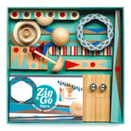 Set de constructie trasee Zig & Go Roll 28 piese, Djeco